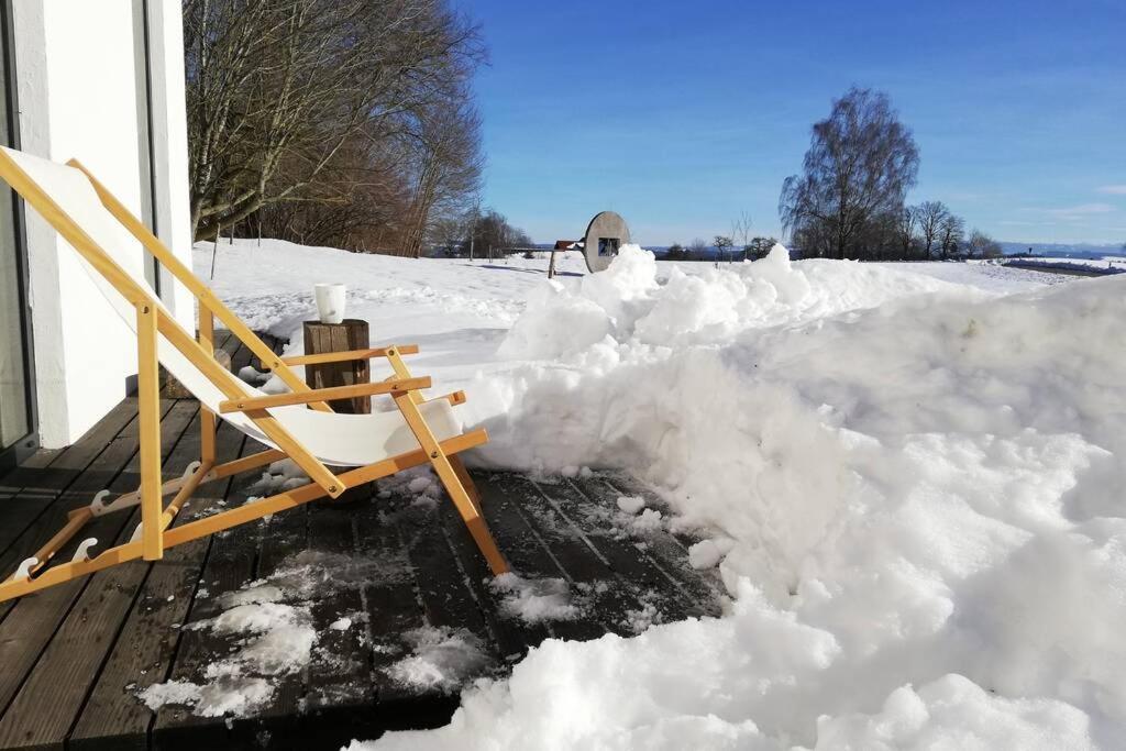 5Sterne Ferienwohnung Im Fachwerk Mit Bergblick In Alleinlage Und Grossem Garten, Infrarotkabine Humberg エクステリア 写真