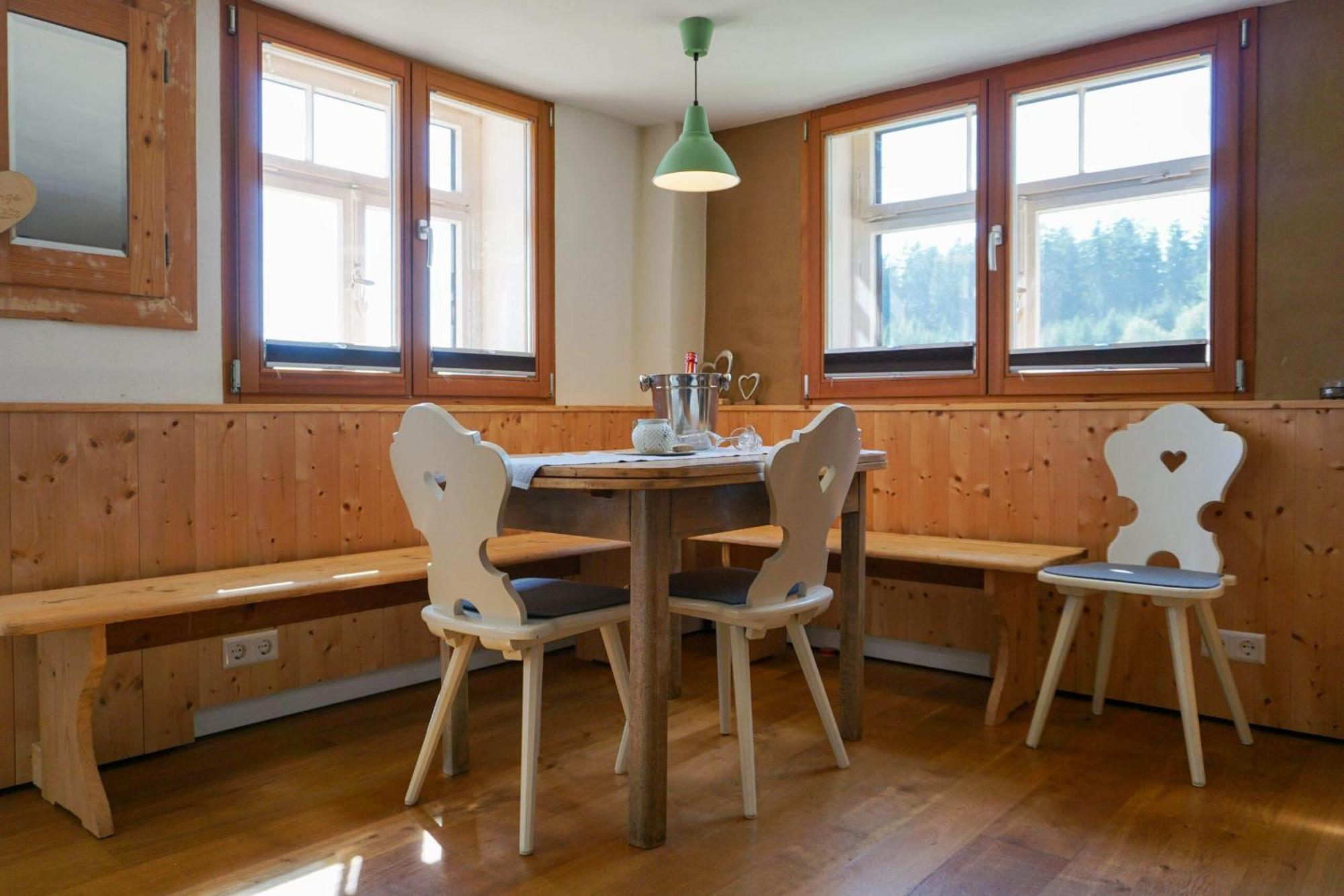 5Sterne Ferienwohnung Im Fachwerk Mit Bergblick In Alleinlage Und Grossem Garten, Infrarotkabine Humberg エクステリア 写真