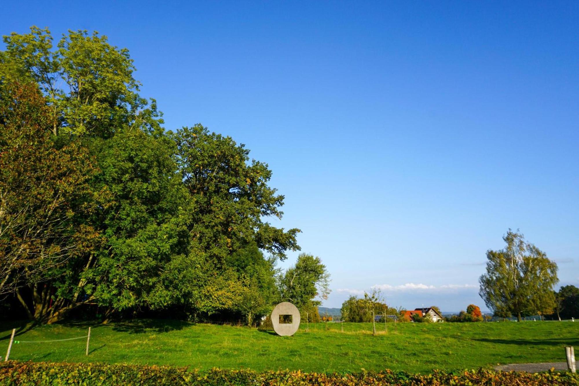 5Sterne Ferienwohnung Im Fachwerk Mit Bergblick In Alleinlage Und Grossem Garten, Infrarotkabine Humberg エクステリア 写真